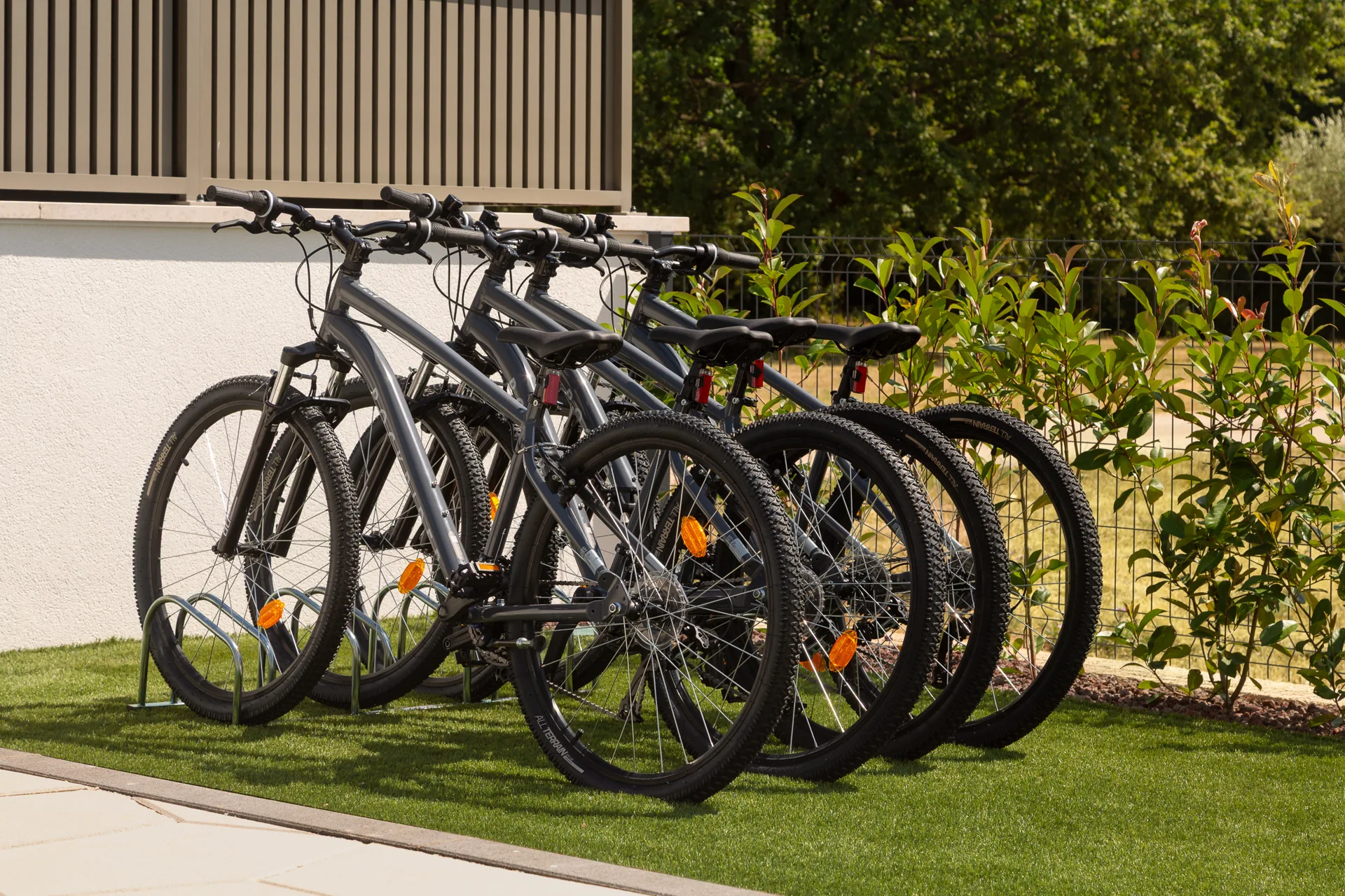 Bicycles available at the villa